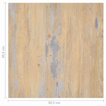 Flooring Planks 5.11 m² 55 pcs PVC Brown and Grey