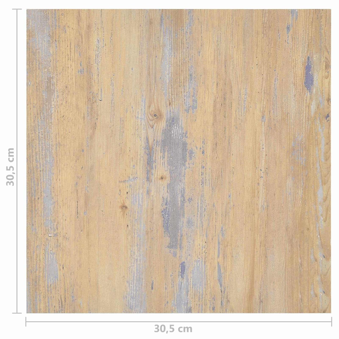 Flooring Planks 5.11 m² 55 pcs PVC Brown and Grey