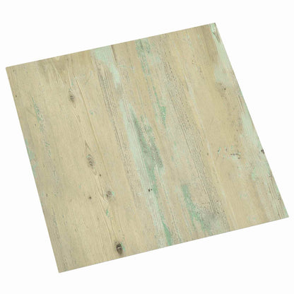 Flooring Planks 5.11 m² 55 pcs PVC White and Light Brown