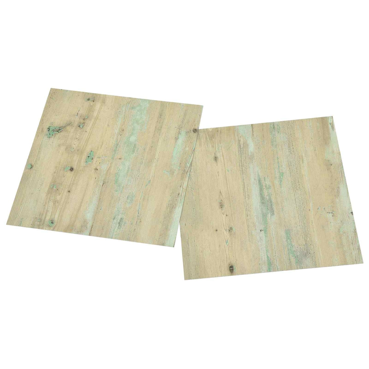 Flooring Planks 5.11 m² 55 pcs PVC White and Light Brown