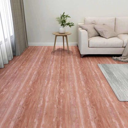 Flooring Planks 55 pcs Red 5.11 m² PVC