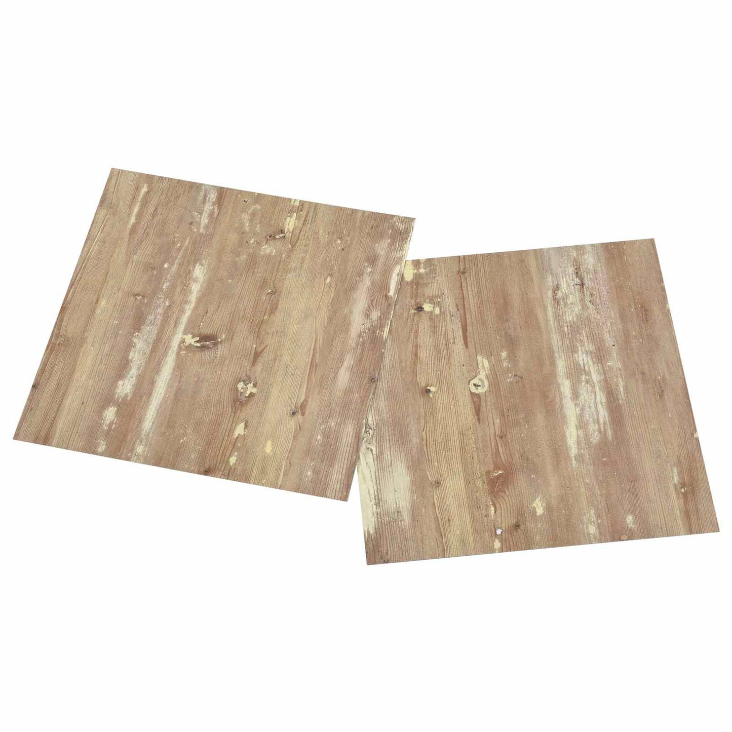 Flooring Planks 5.11 m² 55 pcs PVC Cream and Light Brown