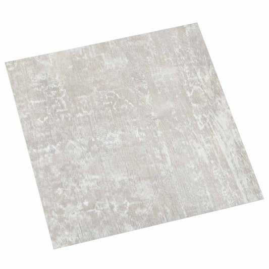 Flooring Planks 5.11 m² 55 pcs PVC White and Wood