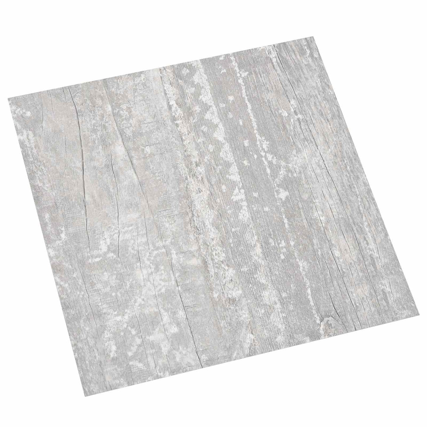Flooring Planks 5.11 m² 55 pcs PVC Light Grey and White