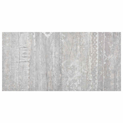 Flooring Planks 5.11 m² 55 pcs PVC Light Grey and White