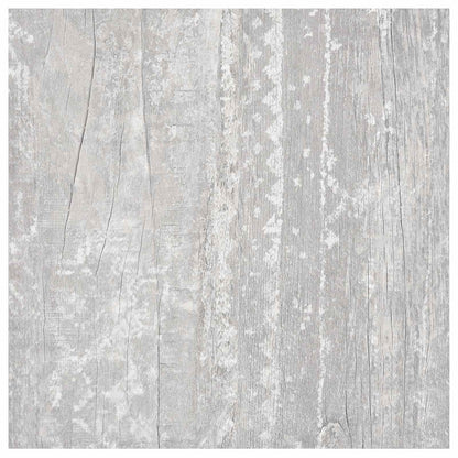 Flooring Planks 5.11 m² 55 pcs PVC Light Grey and White