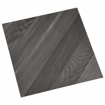 Flooring Planks 55 pcs Grey 5.11 m² PVC