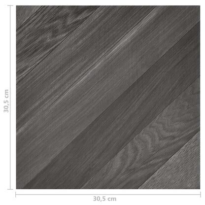 Flooring Planks 55 pcs Grey 5.11 m² PVC