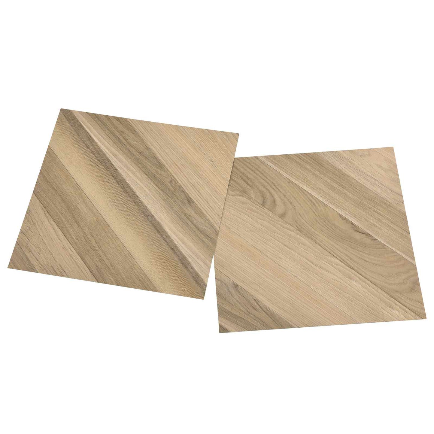 Flooring Planks 55 pcs Brown 5.11 m² PVC