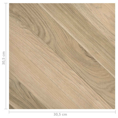 Flooring Planks 55 pcs Brown 5.11 m² PVC
