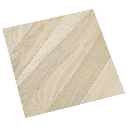 Flooring Planks 55 pcs Beige 5.11 m² PVC