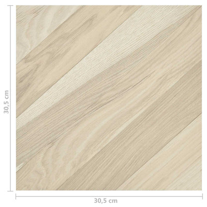 Flooring Planks 55 pcs Beige 5.11 m² PVC