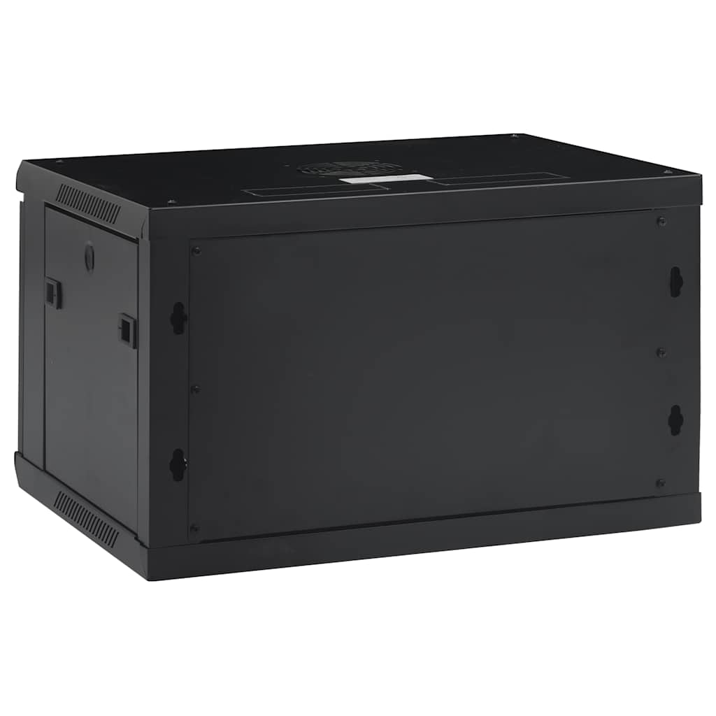 30165 vidaXL 6U Wall Mounted Network Cabinet 19" IP20 600x450x350 mm