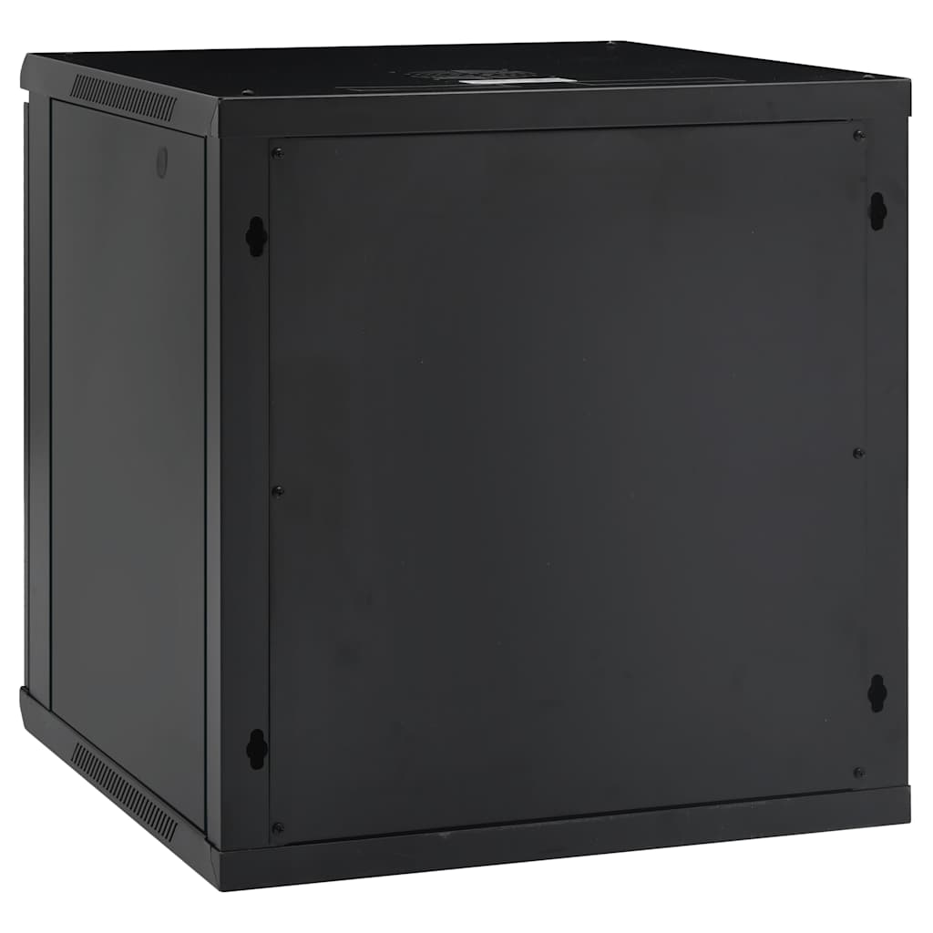 30167 vidaXL 12U Wall Mounted Network Cabinet 19" IP20 600x600x640 mm