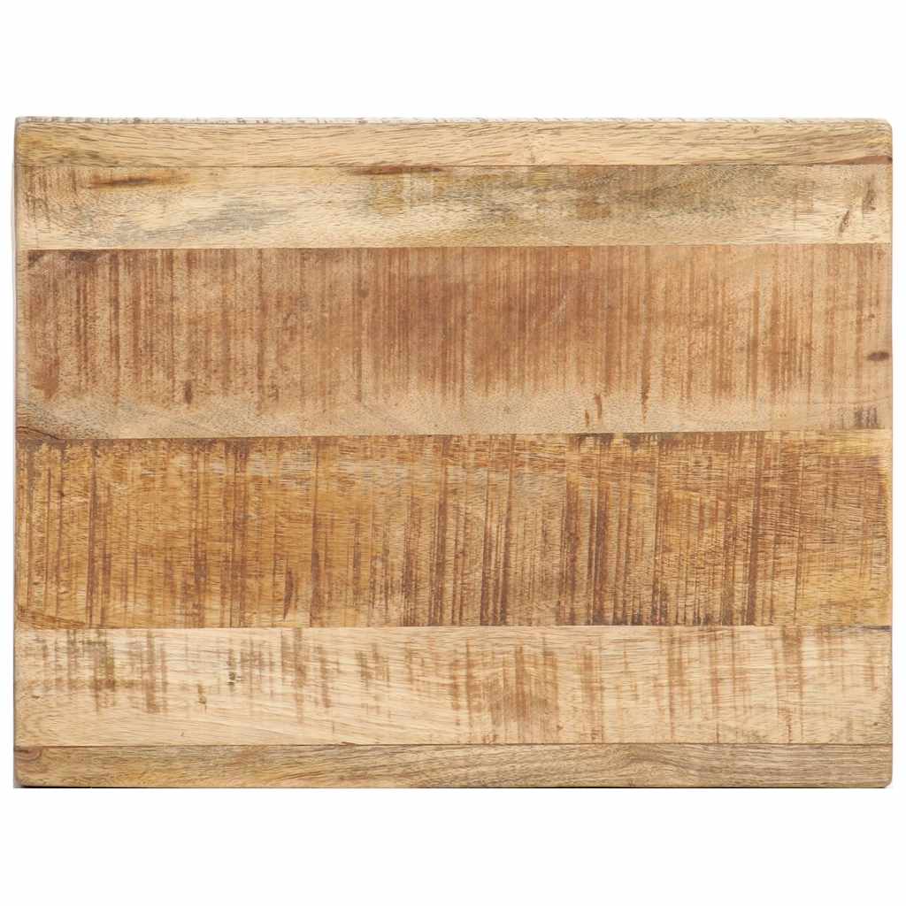 320938 vidaXL Side Table 40x30x50 cm Solid Rough Mango Wood