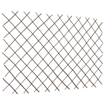 Willow Trellis Fences 5 pcs 180x120 cm