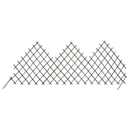 Garden Trellis Fences 5 pcs 170x75 cm Willow