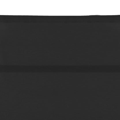 Sun Lounger | Black and silver | Textilene and aluminium | Standard