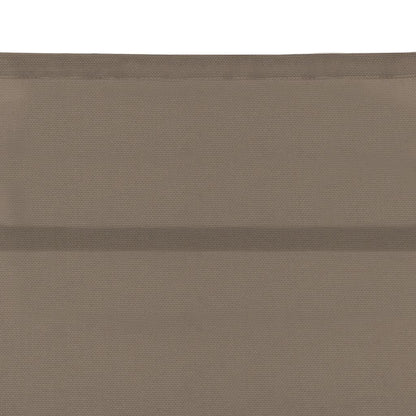 Sun Lounger | Taupe | Textilene, Aluminium | Standard