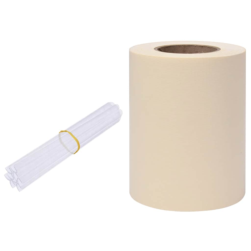 Garden Privacy Screen PVC 70x0.19 m Cream