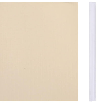 Garden Privacy Screen PVC 70x0.19 m Cream