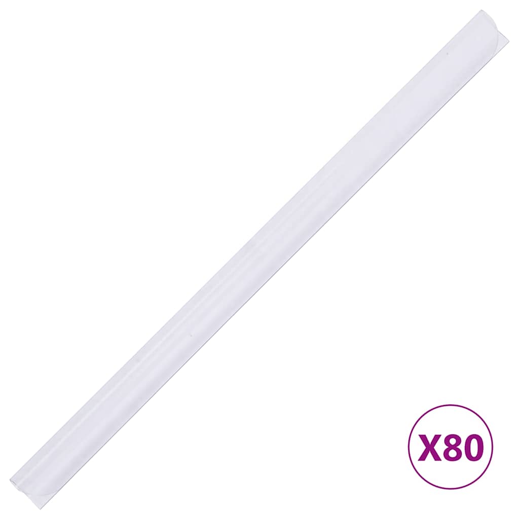 Privacy Strips PVC 140x0.19 m White