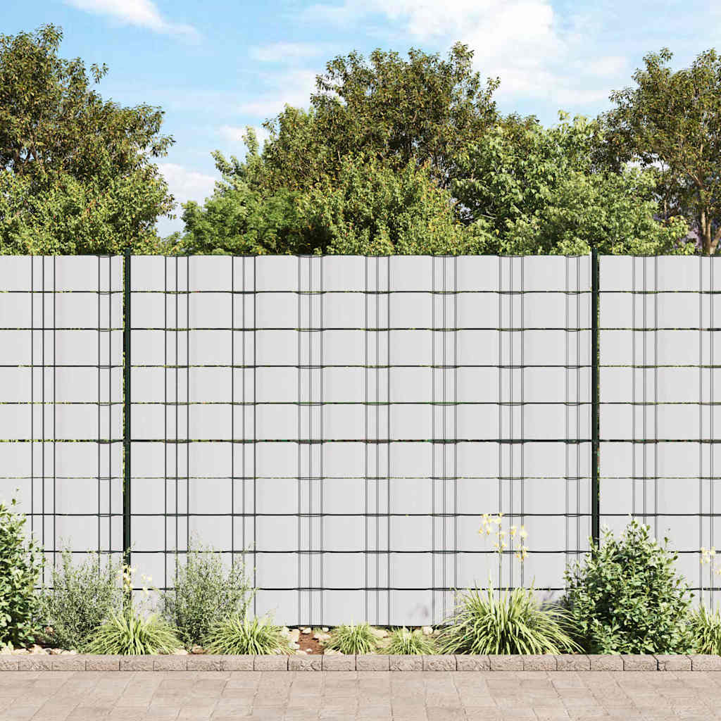 Privacy Strips PVC 140x0.19 m White