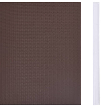 Garden Privacy Screen PVC 35x0.19 m Brown