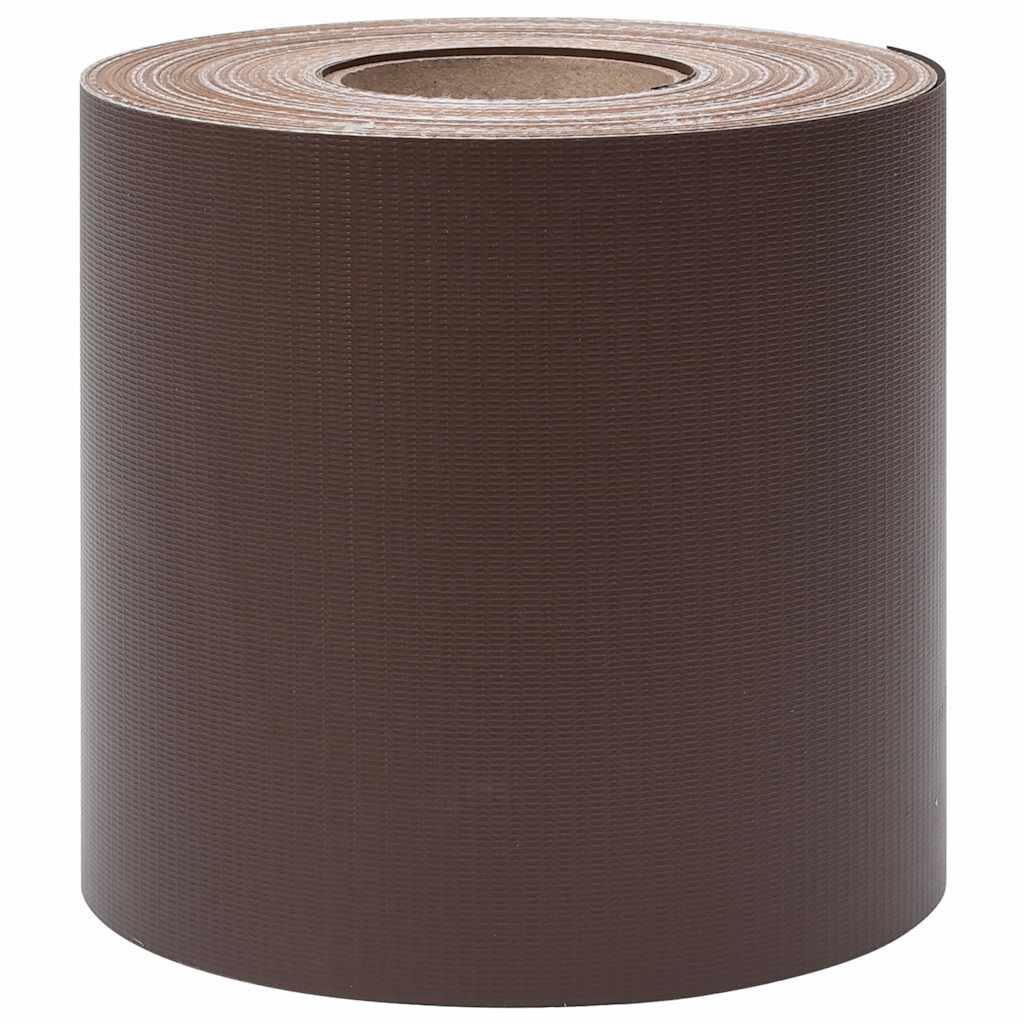 Garden Privacy Screen PVC 70x0.19 m Brown