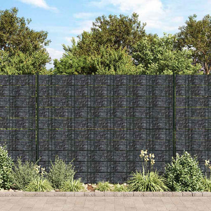 Garden Privacy Screen PVC 70x0.19 m Grey