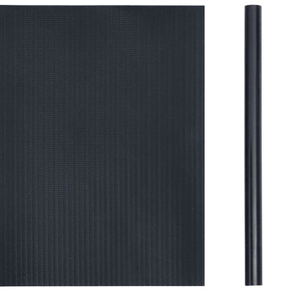 Garden Privacy Screens 4 pcs PVC 35x0.19 m Matte Dark Grey