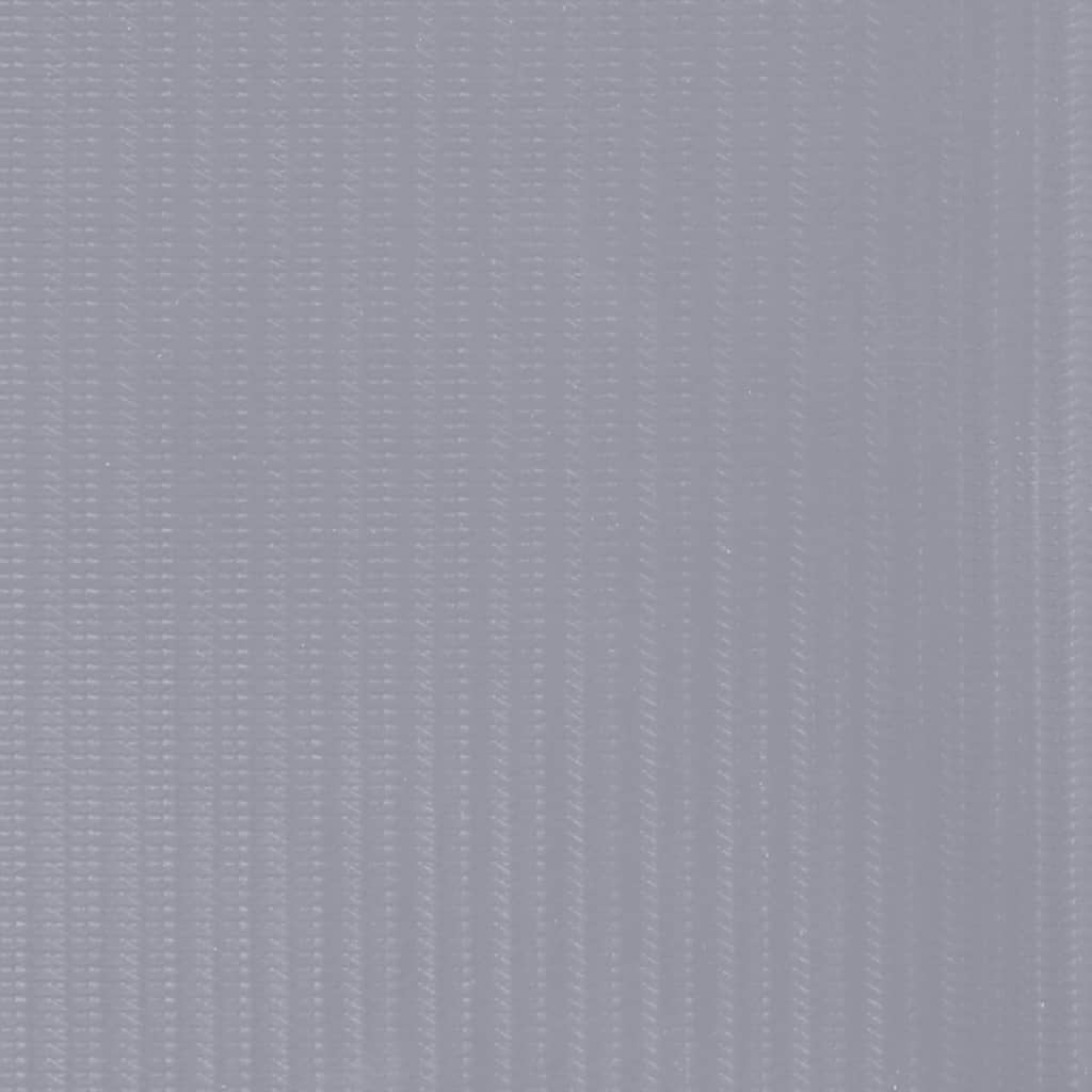 Garden Privacy Screens 4 pcs PVC 35x0.19 m Matte Light Grey