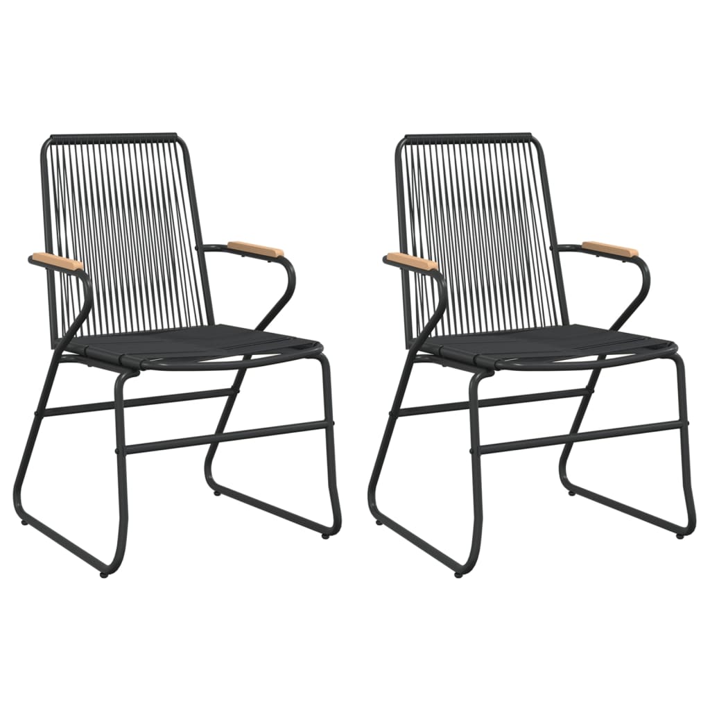 Garden Chair | Set of 2 | Black