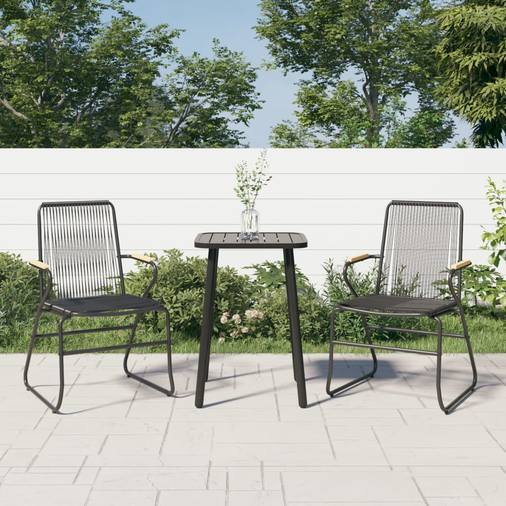 Garden Chair | Set of 2 | Black