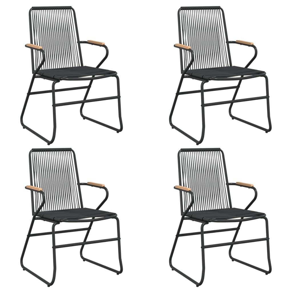Garden Chair | Set of 4 | Black