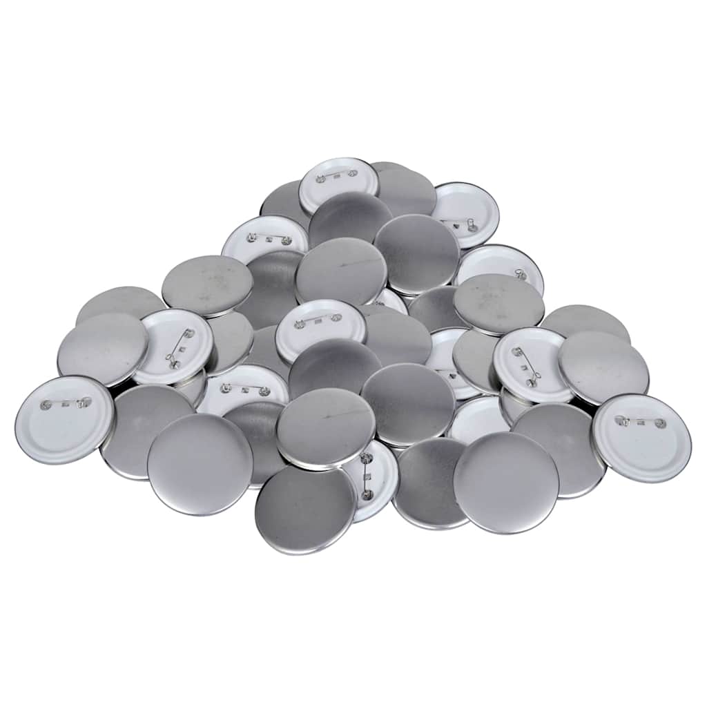 Badge Button Maker with 500 pcs Pinback Button Parts 37 mm