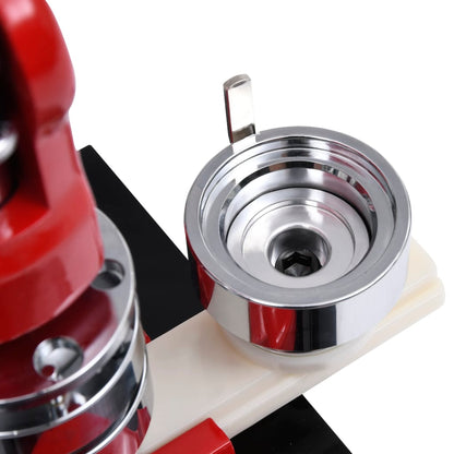 Badge Button Maker with 500 pcs Pinback Button Parts 37 mm