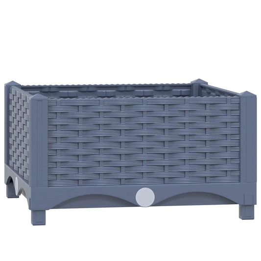 310397 vidaXL Raised Bed 40x40x23 cm Polypropylene