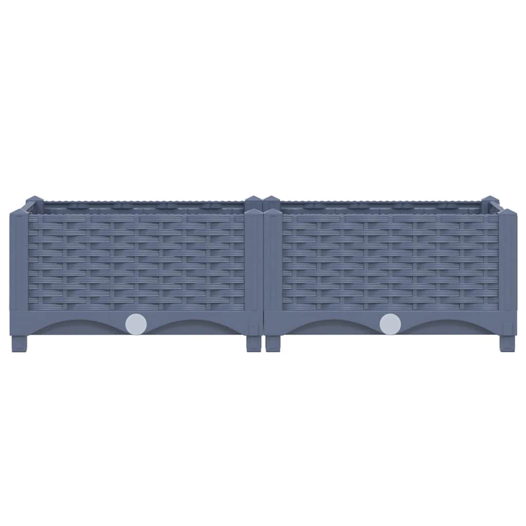 Raised Bed 80x40x23 cm Polypropylene