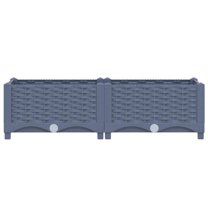Raised Bed 80x40x23 cm Polypropylene