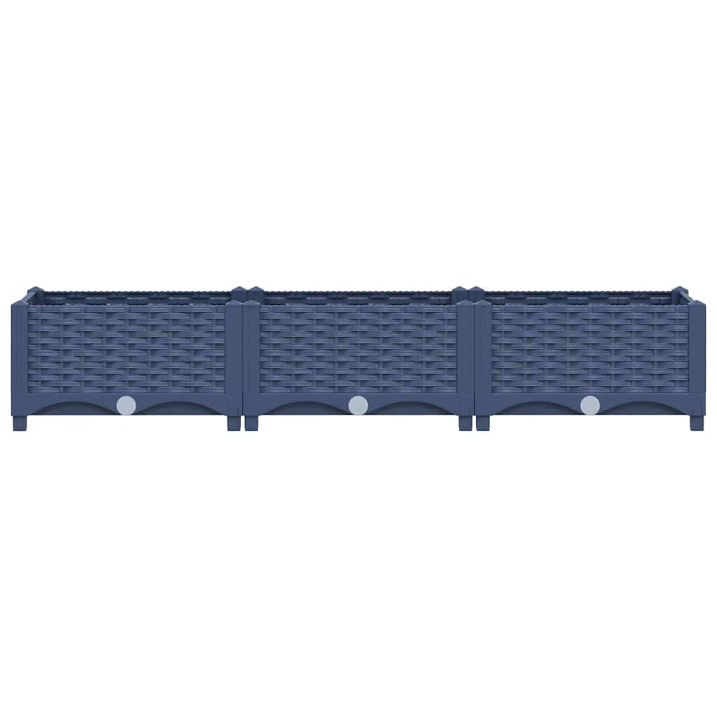 Raised Bed 120x40x23 cm Polypropylene