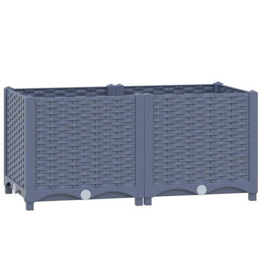 310402 vidaXL Raised Bed 80x40x38 cm Polypropylene