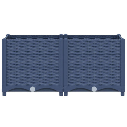 Raised Bed 80x40x38 cm Polypropylene