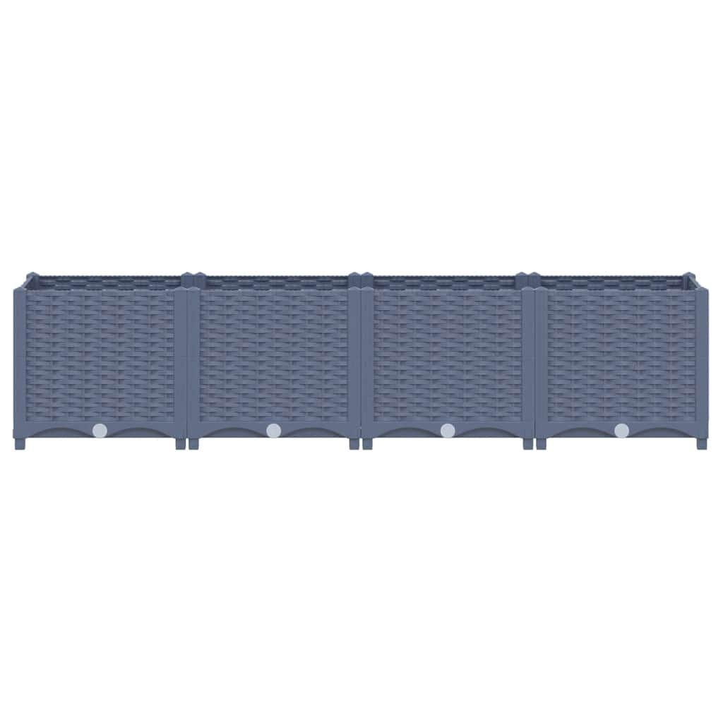 Raised Bed 160x40x38 cm Polypropylene