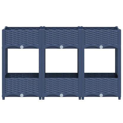 Raised Bed 120x40x71 cm Polypropylene