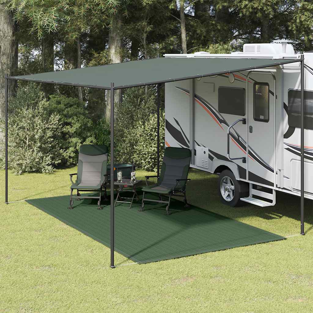 Tent Carpet 250x450 cm Dark Green