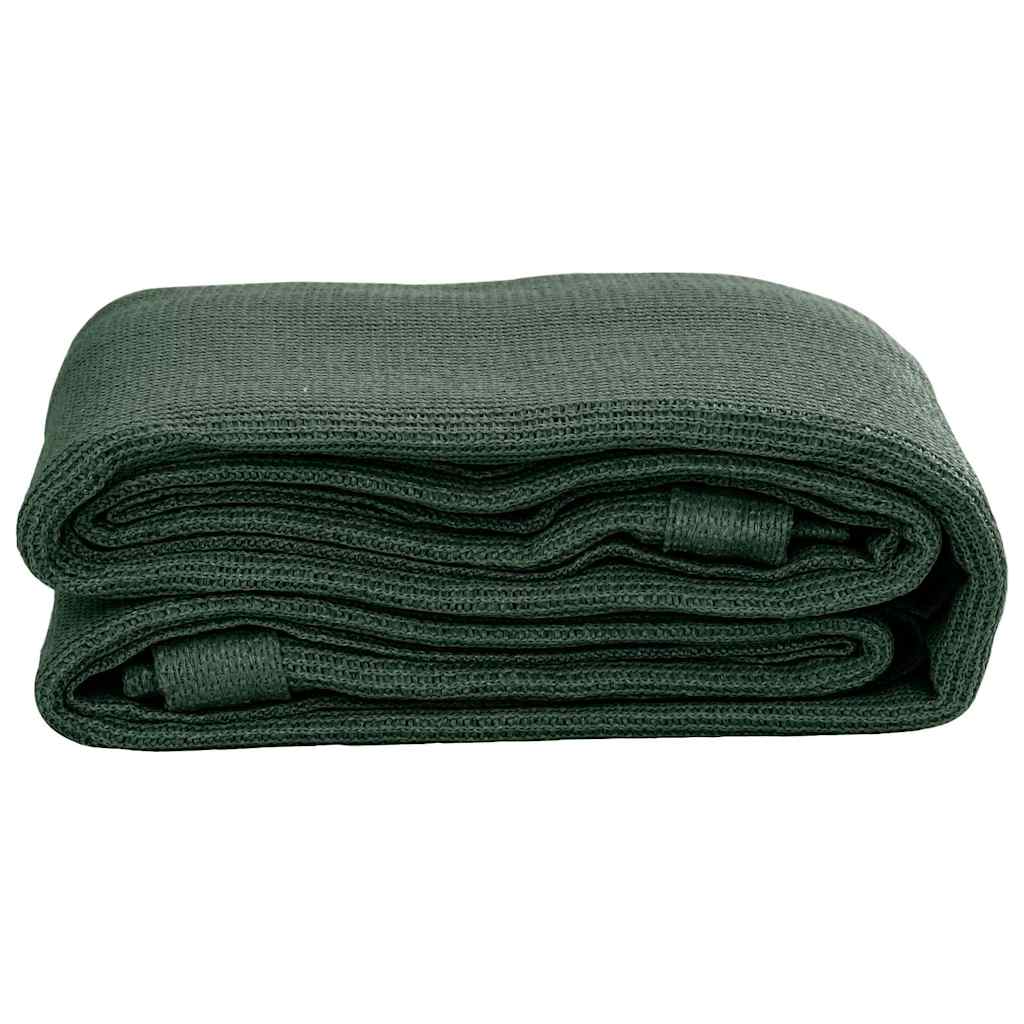 Tent Carpet 250x550 cm Dark Green HDPE