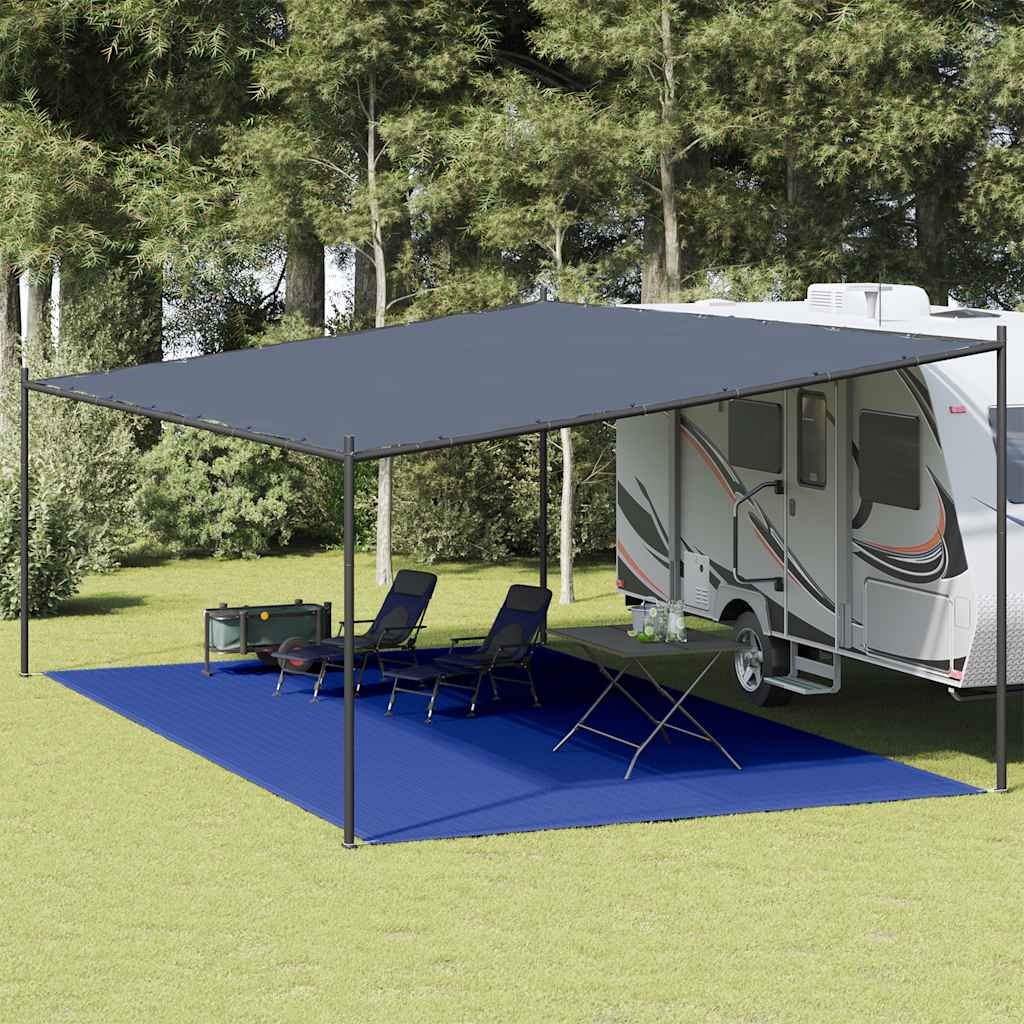 Tent Carpet 400x600 cm Blue HDPE