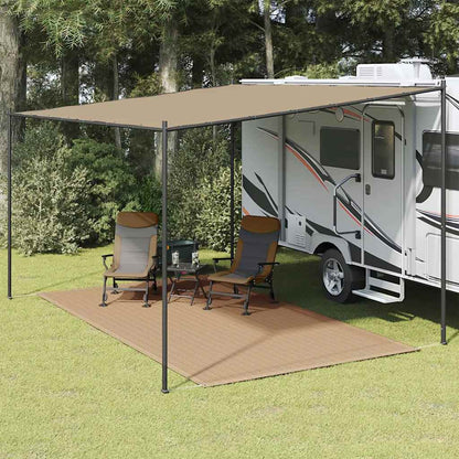 Tent Carpet 250x350 cm Taupe