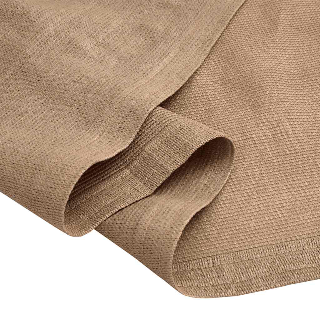Tent Carpet Taupe 400x700 cm HDPE